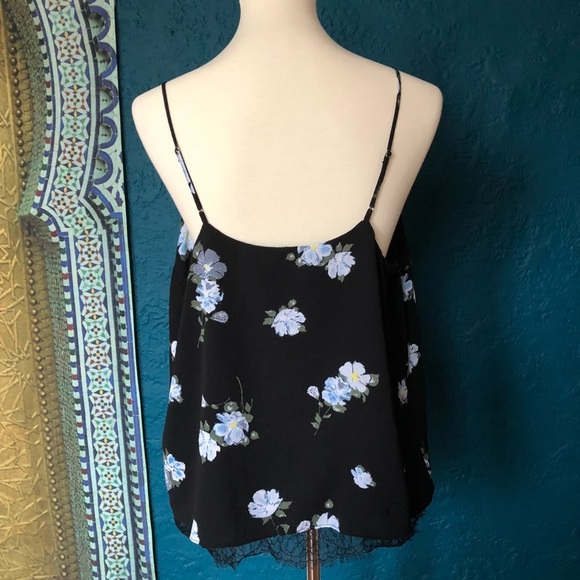 MOSSIMO Floral Print Adjustable Strap Camisole - Picture 7 of 11